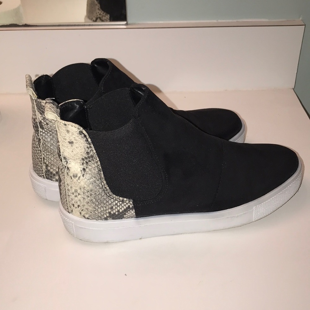 Topshop snake skin sneaker